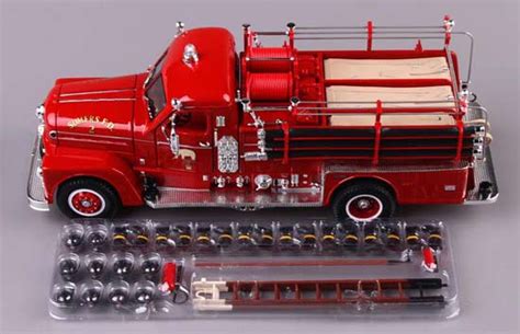 Vintage Diecast Fire Truck 